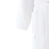 thumbnail of Bademantel inkl. Gürtel Weiss Größe XXXL Walkfrottier Kimonoform unisex