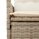thumbnail of vidaXL 7-tlg. Garten-Essgruppe mit Kissen Beige Poly Rattan