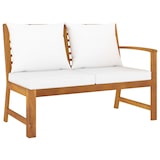thumbnail of vidaXL 6-tlg. Garten-Lounge-Set mit Auflagen Creme Massivholz Akazie
