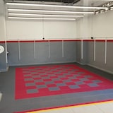 thumbnail of Estrado Reforçado anti Humidade 33x33cm (Vermelho) Áreas molhadas, garagens, oficinas, lavanderias, geladeiras, banheiros, piscinas