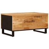 thumbnail of vidaXL Couchtisch Braun 80 x 50 x 40 cm Massivholz Mango