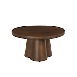 thumbnail of SIT Möbel Mesa de centro Ø 80 cm | redonda | manga maciça, castanha | L 80 x P 80 x A 40 cm