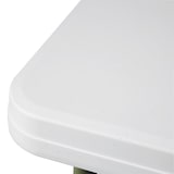 thumbnail of Mesa buffet Bolero cuadrada y plegable en color blanco 860x860x740mm