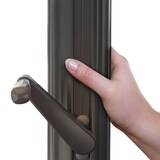 thumbnail of Gastronomie-Luxus-Sonnenschirm HWC-D20, XXL-Schirm Marktschirm, 5x5m (Ø7,2m) Polyester/Alu 90kg ~ creme