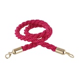 thumbnail of Corde per paletti di accoglienza, HENDI, rosso con gancio cromato, rosso, (L)1500mm