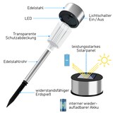 thumbnail of MONZANA® LED Solarlampe Außen 32er Set Bunt Wetterfest IP44 Edelstahl Farbwechsel Solarleuchte Gartenbeleuchtung Solar