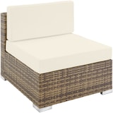 thumbnail of tectake Conjunto de lounge em rattan com estrutura em alumínio Paris  Natural