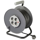 thumbnail of Sygonix SY-5655928 Kabeltrommel 50 m Schwarz Schutzkontakt-Stecker