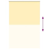 thumbnail of vidaXL Rolgordijn 145x230 cm verduisterend 141,6 cm polyester geel