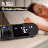 thumbnail of BEARWARE DAB+ Radiowecker mit Projektion - Küchenradio digital - FM und DAB/DAB + Radio mit je 20 Speicherplätzen - 16 Lautstärkestufen - Wecker