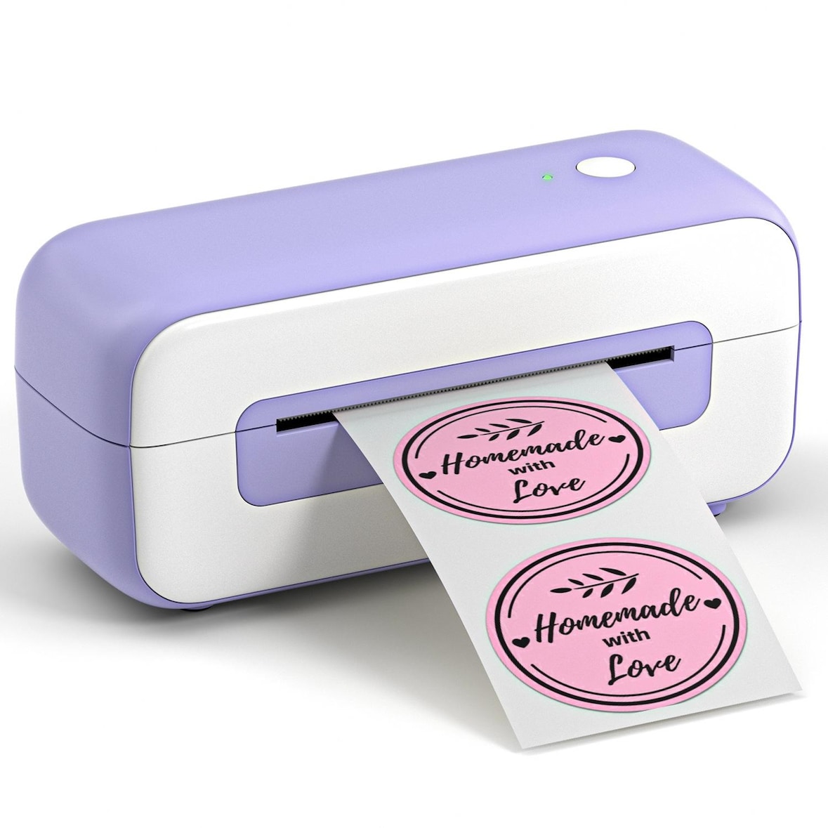 Mini Imprimante D'Étiquettes Thermique Haute Vitesse Pour Bureau Et Maison Violet 2 YONIS