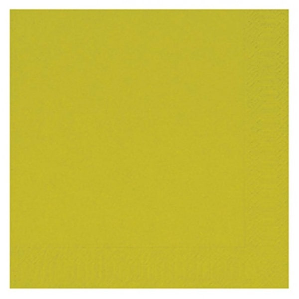 DUNI Zelltuch Serviette 33x33 cm 1/4F. kiwi 1-lagig