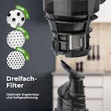 thumbnail of Balter Entsafter Slow Juicer, Große 135MM Öffnung, 300 Watt, Entsafter für Gemüse und Obst, Früchte, Saftpresse, BPA Frei, leise