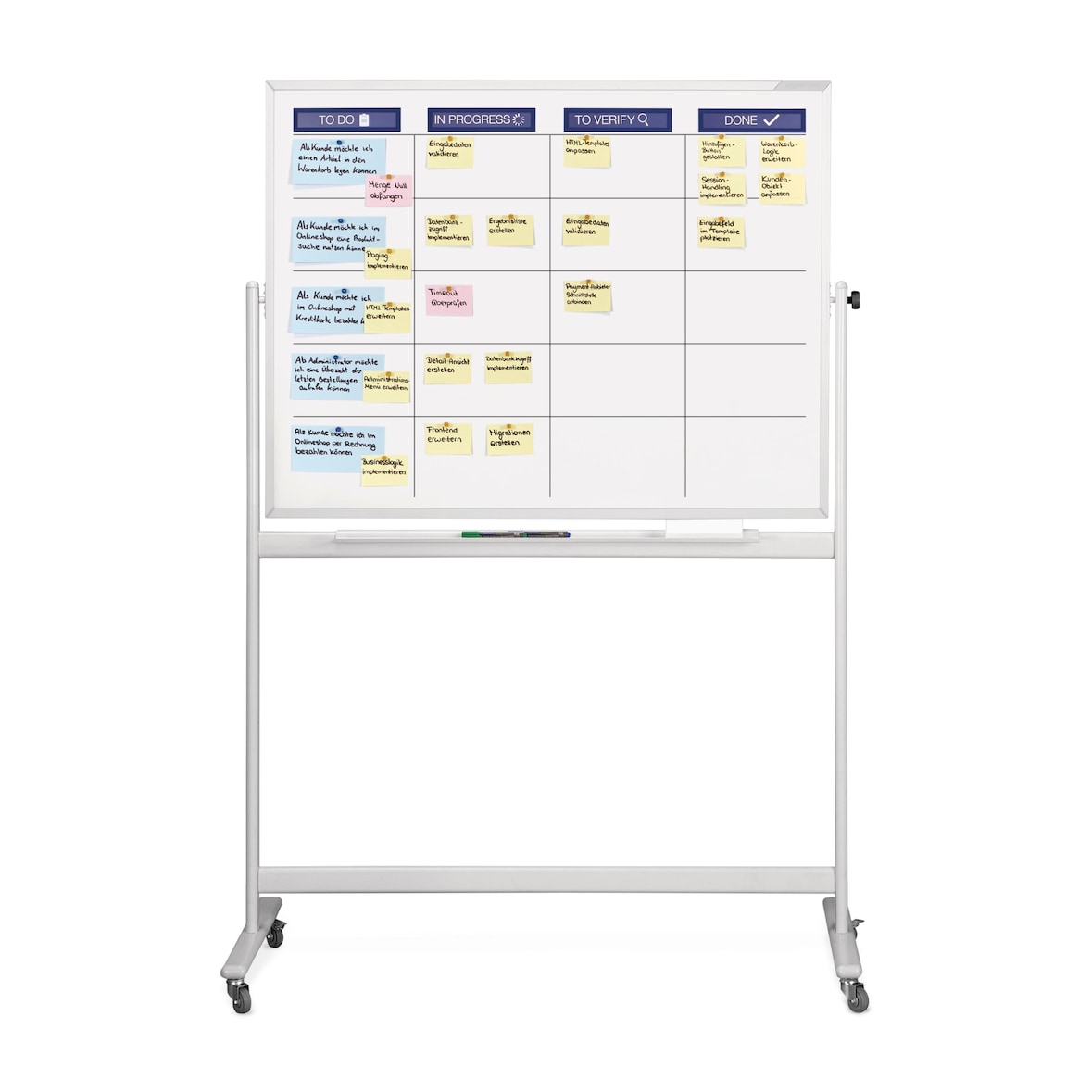 Scrumboard XL, mobil