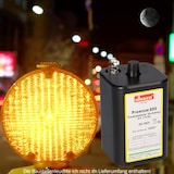 thumbnail of 60x Nissen 4R25 Premium 800 - 6V 7-9Ah 6 Volt Hochleistungs- Blockbatterie für z.B. Baustellenleuchte / Baustellenlampe / Blinklampe/ Handscheinwerfer