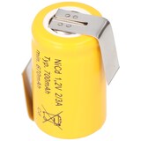 thumbnail of Ersatzakku KR-600AE 2/3 A Cadnica NICD Akku mit Lötfahnen in Z-Form (nicht original Sanyo)