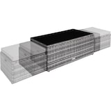 thumbnail of tectake Salon en rotin Bari - gris -404304
