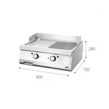 thumbnail of Plancha de Gas Industrial para Hostelería 14Kw - S70PLRGD