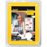 thumbnail of Securit® Plakathalter A4 für Schaufenster - Gelb - Mit 4 Saugnäpfen - Beidseitig