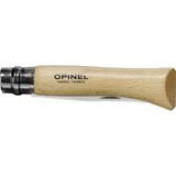 thumbnail of Couteau de poche N°10 en hêtre avec tire-bouchon et décapsuleur -  Crème / Ivoire Autre forme Bois Opinel 23.80x3.50 cm
