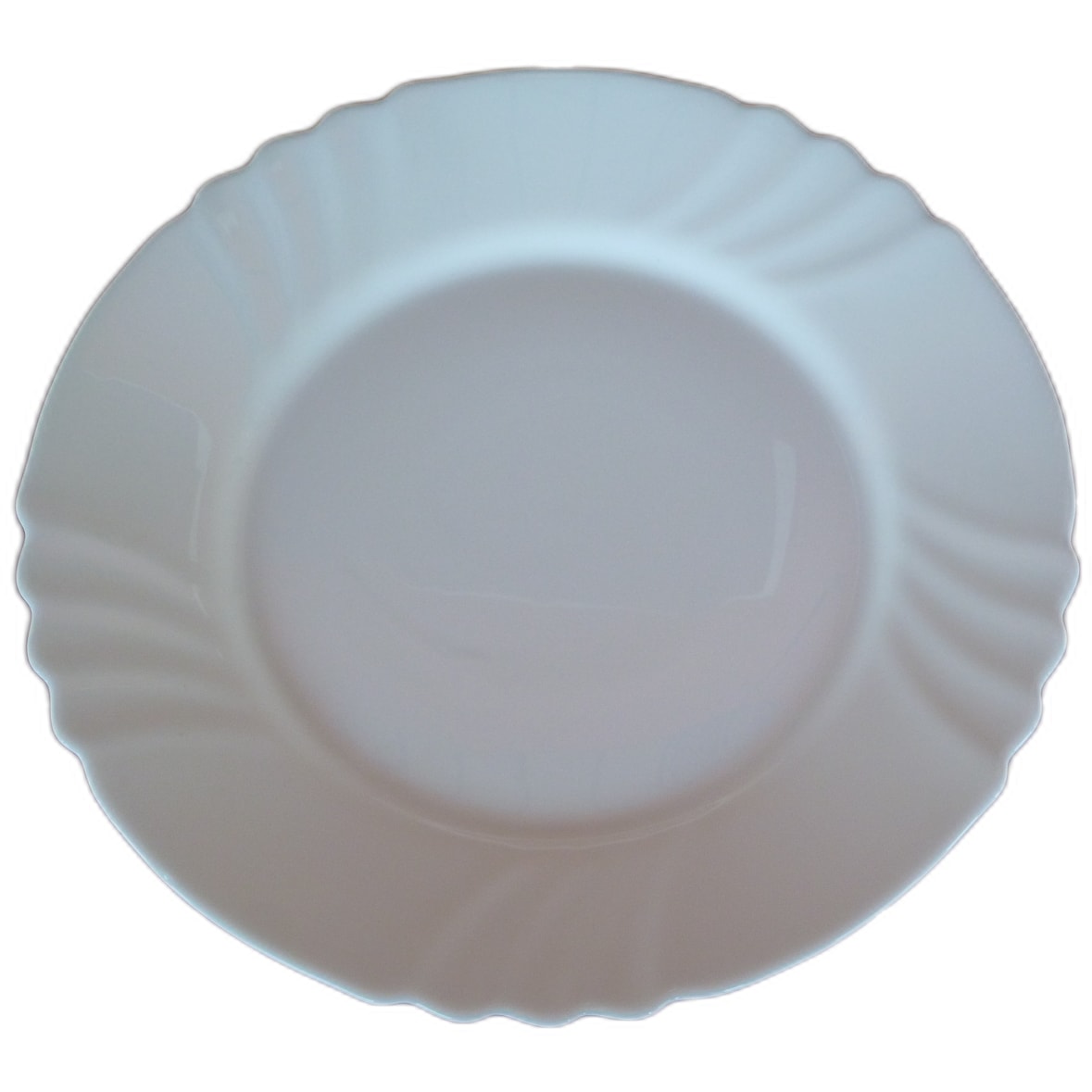 Bormioli Ebro platte borden, 25,5 cm, 6 stuks - Hoogwaardige platte borden, 6 stuks