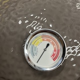 thumbnail of Barbecue à charbon de bois Kamado Céramique Gris - 2 zones de cuisson Grill & Fumoir Ø56cm - Barbecue mobile + 2 tablettes INTEC