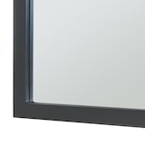 thumbnail of Helloshop26 - Moderner dekorativer Wandspiegel MDF 90 x 60 cm schwarz 03_0010177