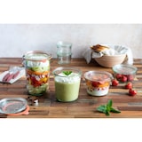 thumbnail of ECOLOMIQUE - 6 Pcs - Bocal Weck Bokocook en verre - Ø100 mm, Hauteur: 150 mm, avec couvercle en verre - ECO294WEK743