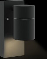 thumbnail of vidaXL Außenwandleuchte Schwarz 6,5 x 10,5 x 16 cm Edelstahl