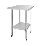thumbnail of Table Inox Professionnelle Sans Rebords - Gamme 600 - Vogue - l- L120- P60- h- Inox