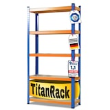 thumbnail of Schwerlastregal - Blau-Orange - Traglast bis 875 kg - 220 x 90 x 60 cm