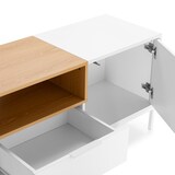 thumbnail of Meuble Tv Nieve 2 portes 1 tiroir couleur Blanc