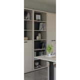 thumbnail of Matelpro - Etagère de bureau H 216 cm contemporaine chêne clair Lexos - Moderne & Design -Chêne clair -  -Types de portes: