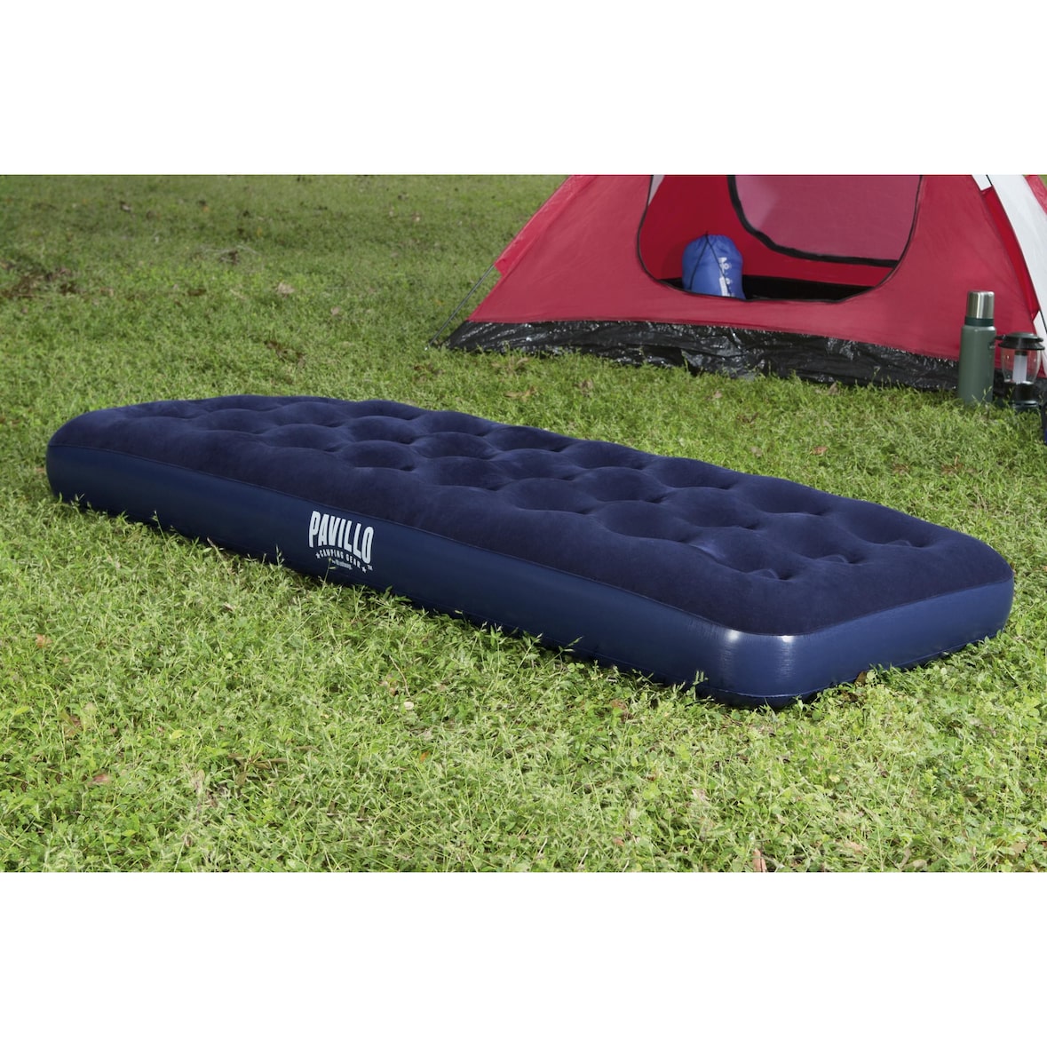 Bestway Materasso gonfiabile singolo, PVC, 185 x 76 x 22 cm, blu