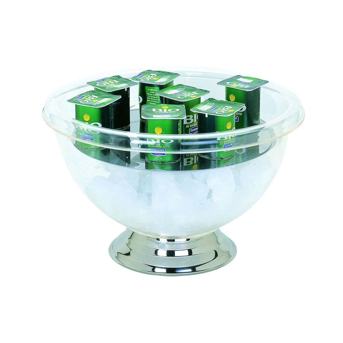 Présentoir réfrigéré à yaourts inox Stellinox