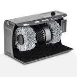 thumbnail of H.Koenig Cireur de Chaussures Électrique, 3 en 1, Cireuse, Distributeur de Cire, 120 W, Noir U600, Gris Anthracite