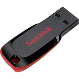 thumbnail of SanDisk Cruzer Blade Memoria USB 64 GB USB Tipo-A 2.0 Negro, Rojo