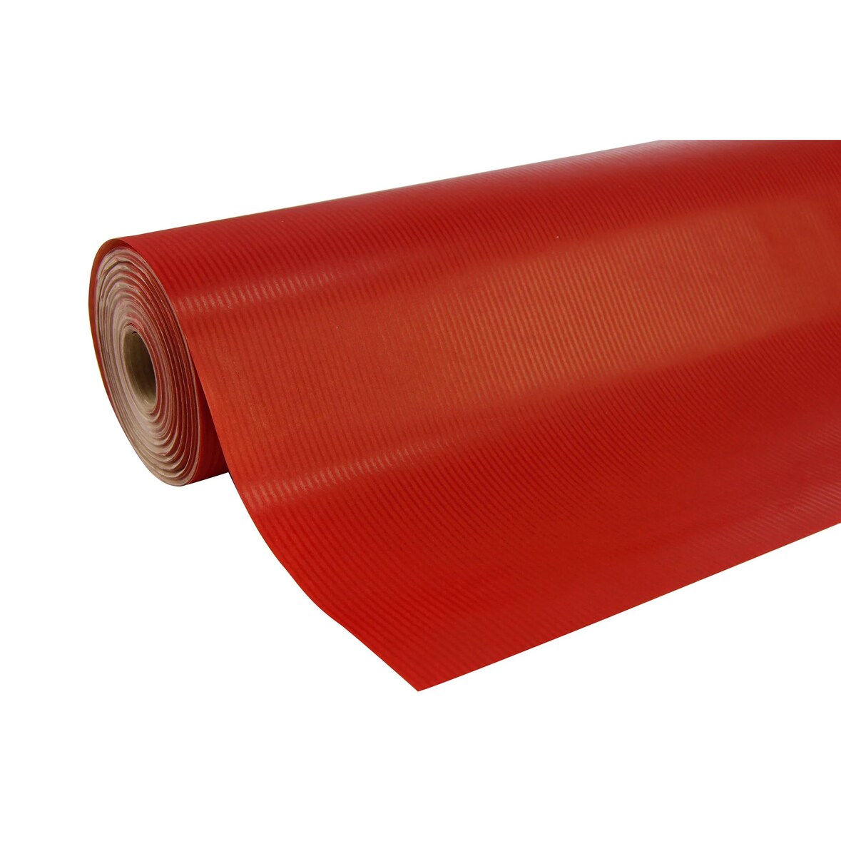 Clairefontaine Geschenkpapier, Kraftpapier einfarbig 60g, Rolle 50mx0 ,70m - Rot 507506C