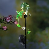 thumbnail of LED Solar Gartenstecker Frosch Garten Balkon Deko Erdspieß H: 84cm