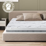 thumbnail of The White Stone matras 120x210 Carbon Premium Quality, antibacterieel, mijtwerend, anti-allergisch | Hoogte 20 cm | Fabriqué en Italie