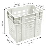 thumbnail of GILAC Manne à pain compacte - 120 L - Blanc G180621