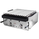 thumbnail of MBH - Professioneller Gas Lavasteingrill 60 cm für die Gastronomie. Industrielle Grill Edelstahl-Grill für Bar, Restaurant.