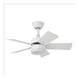 thumbnail of Ventilador DC MARTA blanco y led integrado 36w memoria color Fabrilamp