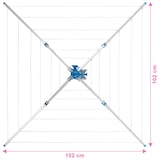 thumbnail of tectake Mobiele droogmolen - grijs - 402720