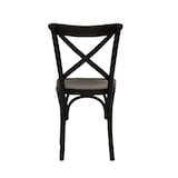 thumbnail of METRO PROFESSIONAL Cross restaurantstoel, set van 2, beukenhout, wengé