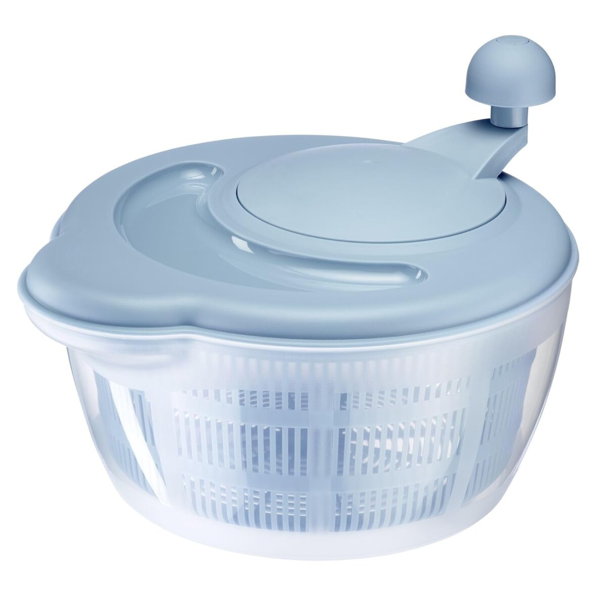Westmark Salatschleuder Fortuna Basic, 5 ltr., blau, verschrumpft, 2432224B