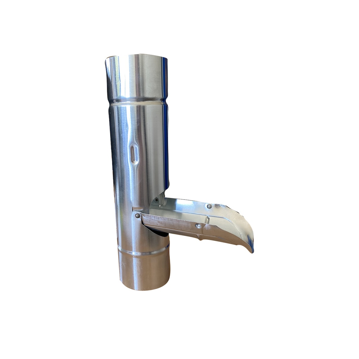 Connexion gouttière à clapet - GRIS