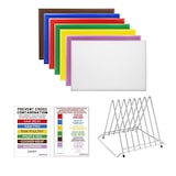 thumbnail of Set tagliere extra spesso Hygiplas con supporto