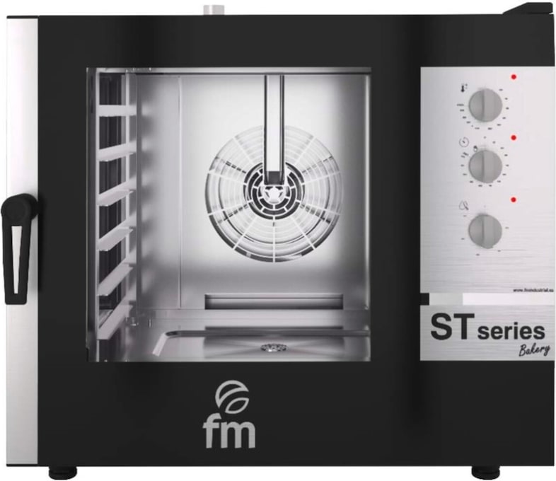 FM Four Mixte Electrique A Injection De Vapeur 880X 935X835 -6 Niveaux 600X400/Gn1/1 - 400/3+N/50-60Hz - Puissance 10500W - Analogique STB-606-M