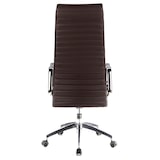 thumbnail of Sedia da ufficio / poltrona presidenziale ASPERA 20 nappa marrone hjh OFFICE
